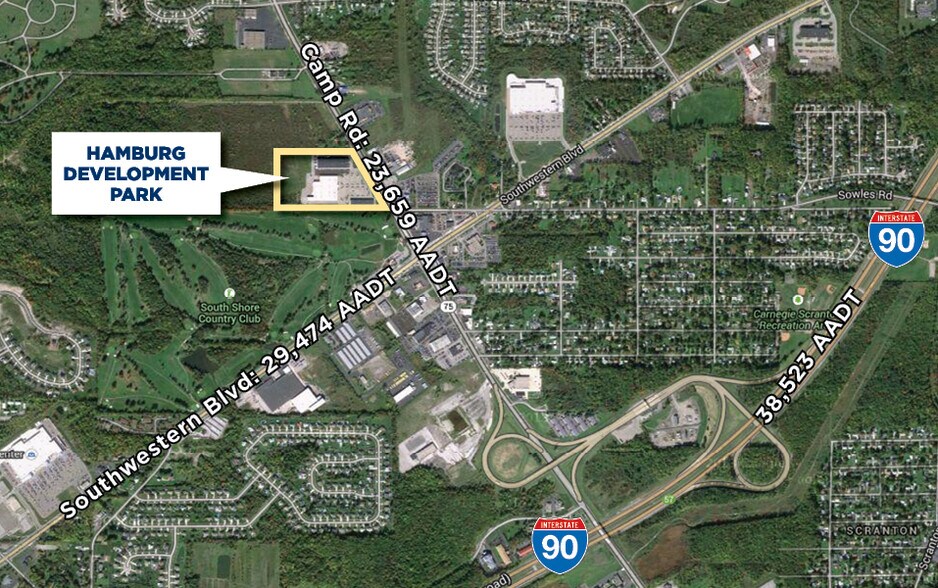 4910 Camp Rd, Hamburg, NY à louer - Aérien - Image 2 de 8