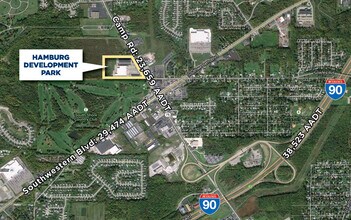 4910 Camp Rd, Hamburg, NY - AERIAL  map view - Image1