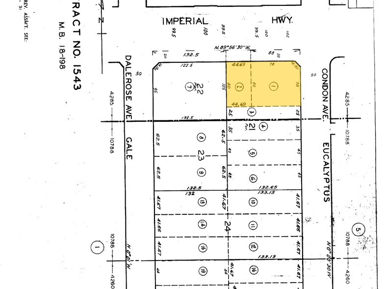 4700 W Imperial Hwy, Inglewood, CA à vendre - Plan cadastral - Image 2 de 42