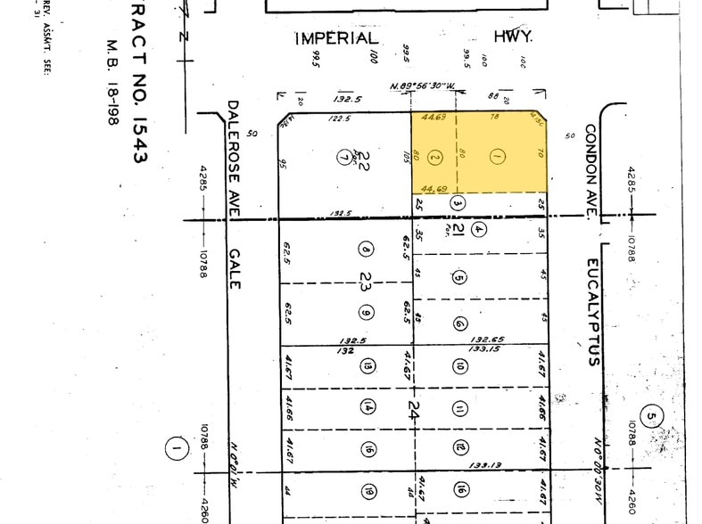 4700 W Imperial Hwy, Inglewood, CA for sale - Plat Map - Image 2 of 42