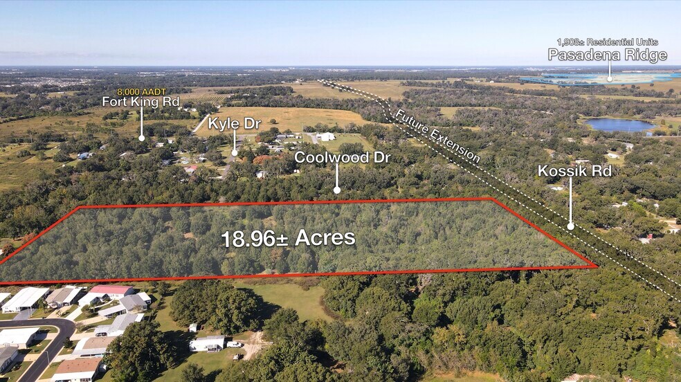 37240 Kossik rd, Zephyrhills, FL à vendre - Photo du bâtiment - Image 3 de 4