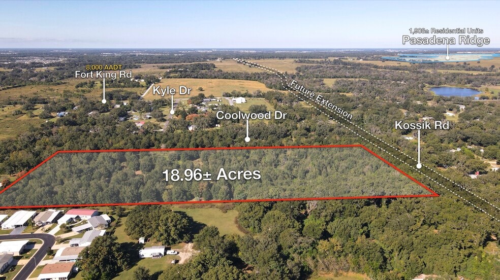 37240 Kossik rd, Zephyrhills, FL à vendre - Photo du bâtiment - Image 3 de 4