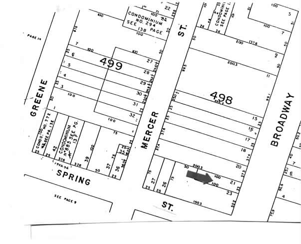 535 Broadway, New York, NY à louer - Plan cadastral - Image 2 de 12