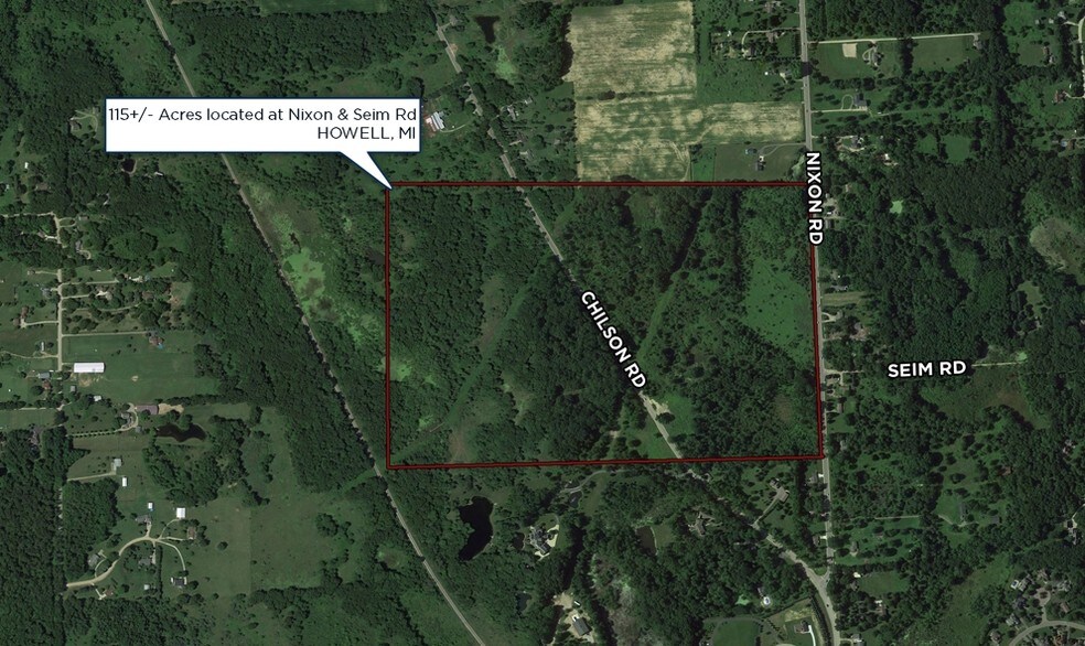 Nixon & Seim Rd, Howell, MI à vendre - Photo du bâtiment - Image 1 de 1