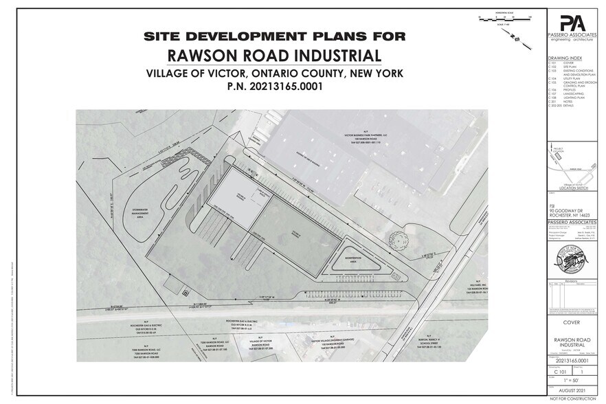 148 Rawson Rd, Victor, NY à louer - Plan de site - Image 2 de 3