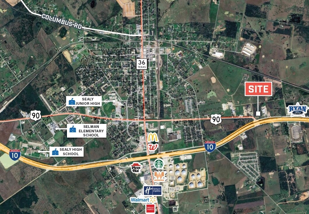 1190 US 90, Sealy, TX for lease Primary Photo- Image 1 of 5