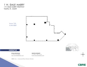 1 North Dale Mabry Hwy, Tampa, FL for lease Floor Plan- Image 1 of 1