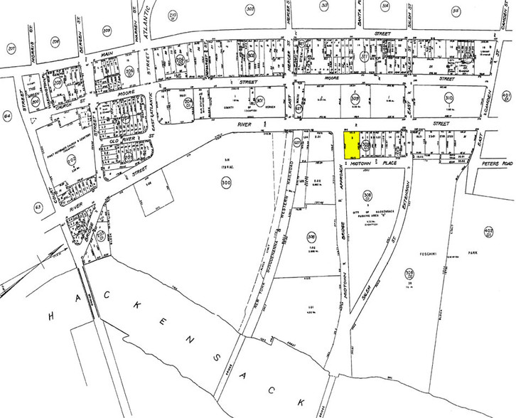 210 River St, Hackensack, NJ à louer - Plan cadastral - Image 2 de 4