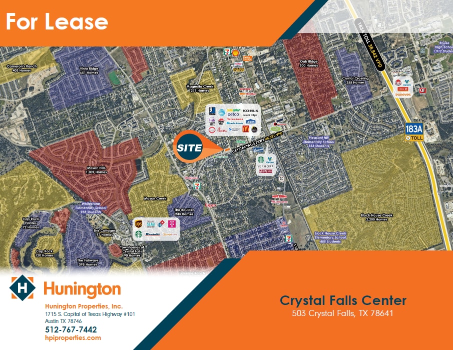 503 Crystal Falls Pky, Leander, TX for lease Building Photo- Image 1 of 2