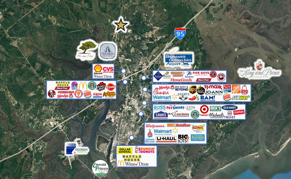 6735 New Jesup Hwy, Brunswick, GA for sale - Building Photo - Image 3 of 6