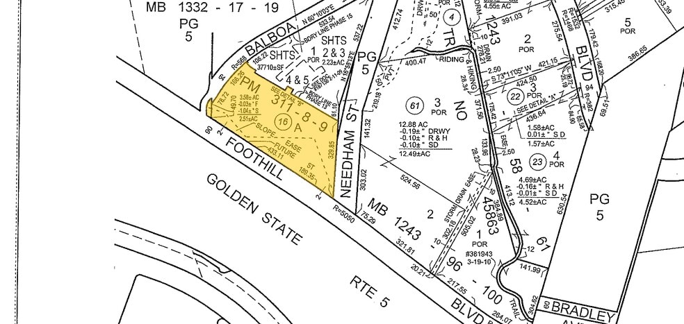 13800 Balboa Blvd, Sylmar, CA à vendre - Plan cadastral - Image 2 de 15