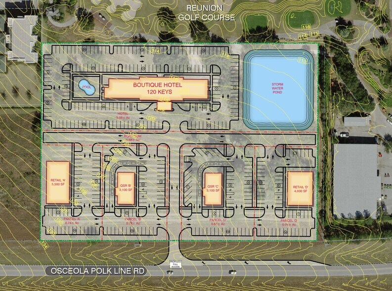 7401 Osceola Polk Line Rd, Davenport, FL à vendre - Photo du bâtiment - Image 1 de 3