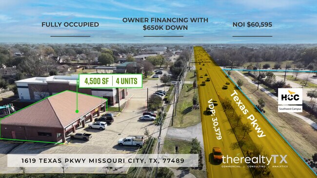 More details for 1619 Texas Pky, Missouri City, TX - Retail for Sale