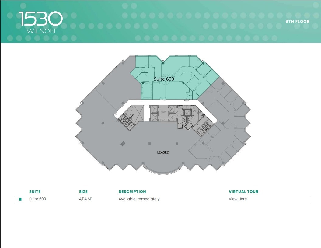 1530 Wilson Blvd, Arlington, VA for lease Floor Plan- Image 1 of 1