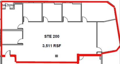 1500 N Main St, Fort Worth, TX à louer Plan d’étage- Image 1 de 1