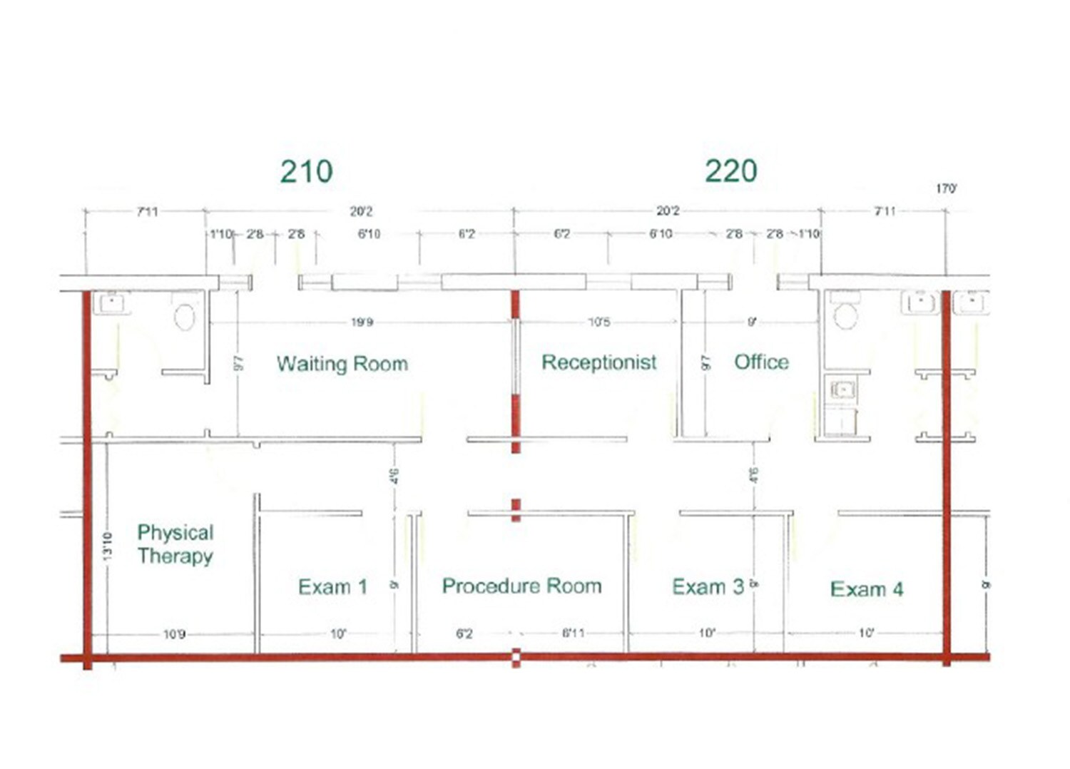 104 Whiting Way, Warner Robins, GA for lease Floor Plan- Image 1 of 1