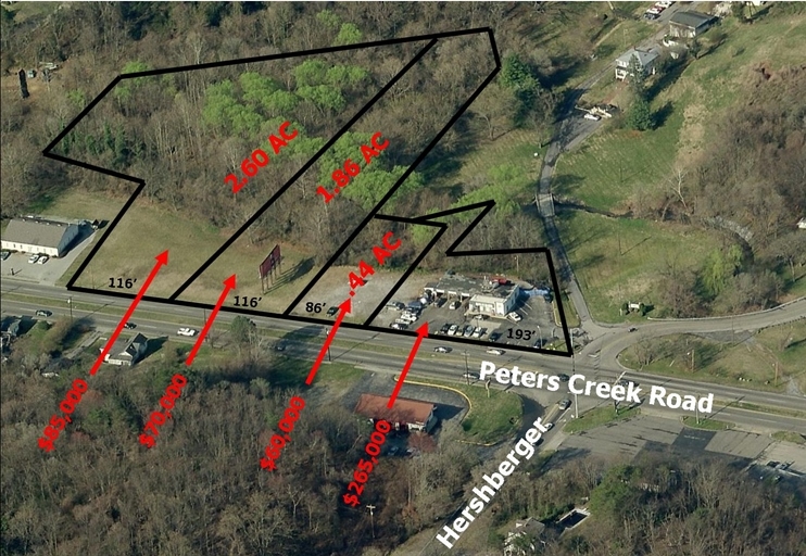 Peters Creek Rd, Roanoke, VA à vendre - Plan de site - Image 1 de 1