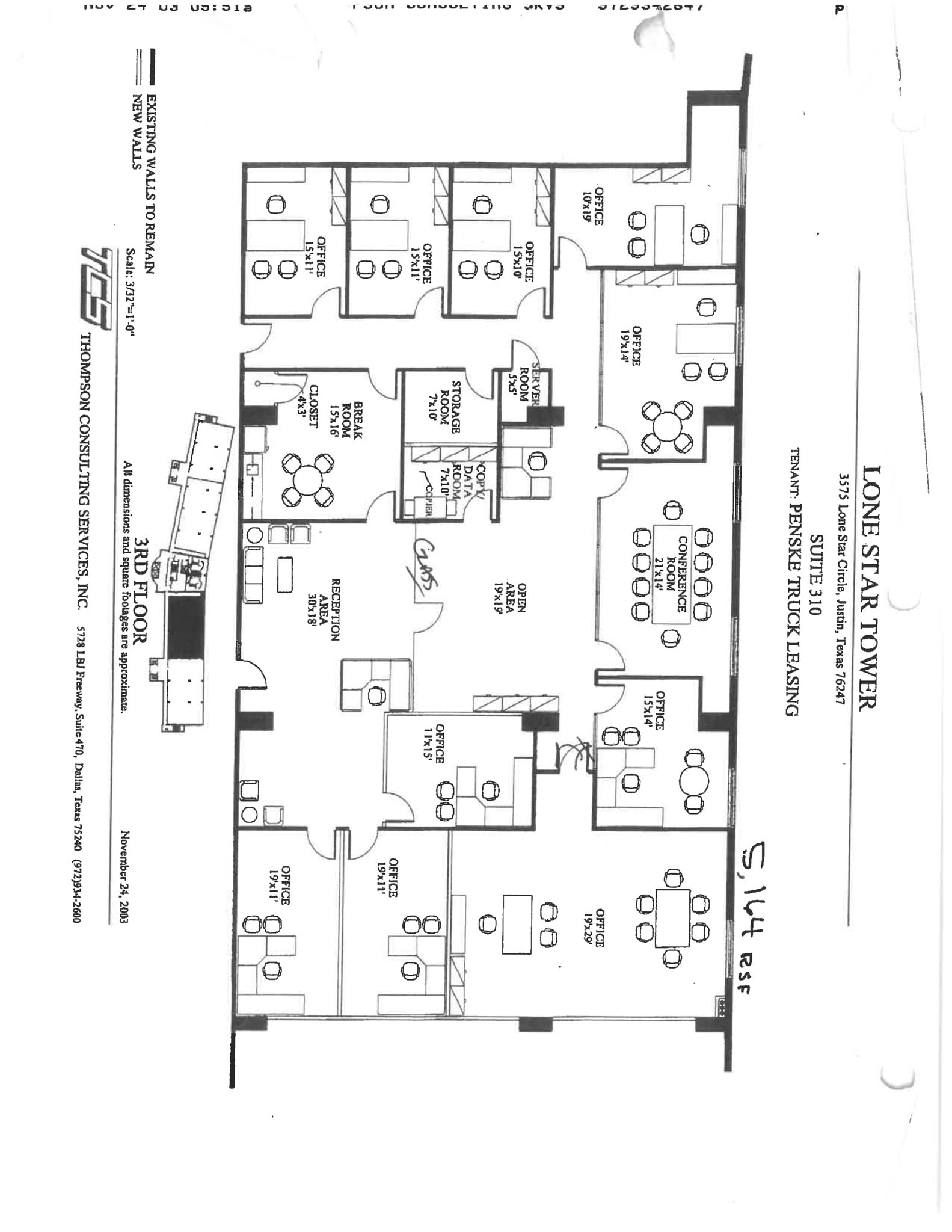3575 Lone Star Cir, Fort Worth, TX for lease Site Plan- Image 1 of 1