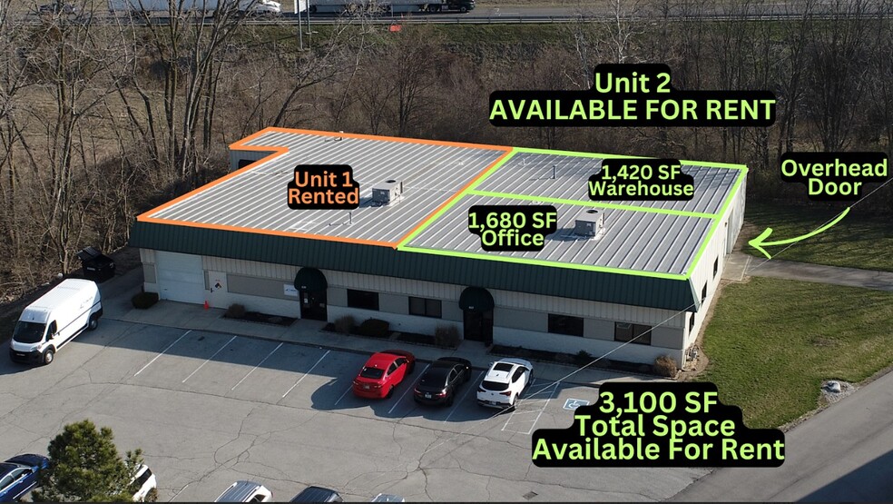 615-619 Commerce Rd, Richmond, IN for lease - Aerial - Image 2 of 33