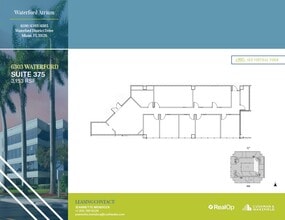 6303 Blue Lagoon Dr, Miami, FL for lease Floor Plan- Image 1 of 1