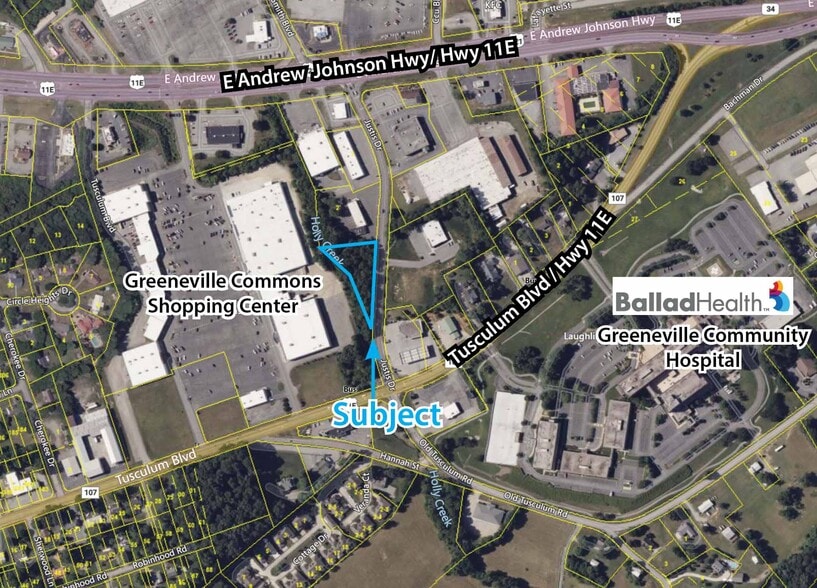 Justis Dr, Greeneville, TN for sale - Building Photo - Image 3 of 5