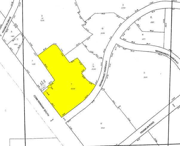 2250 New Market Pky SE, Marietta, GA à louer - Plan cadastral - Image 2 de 6