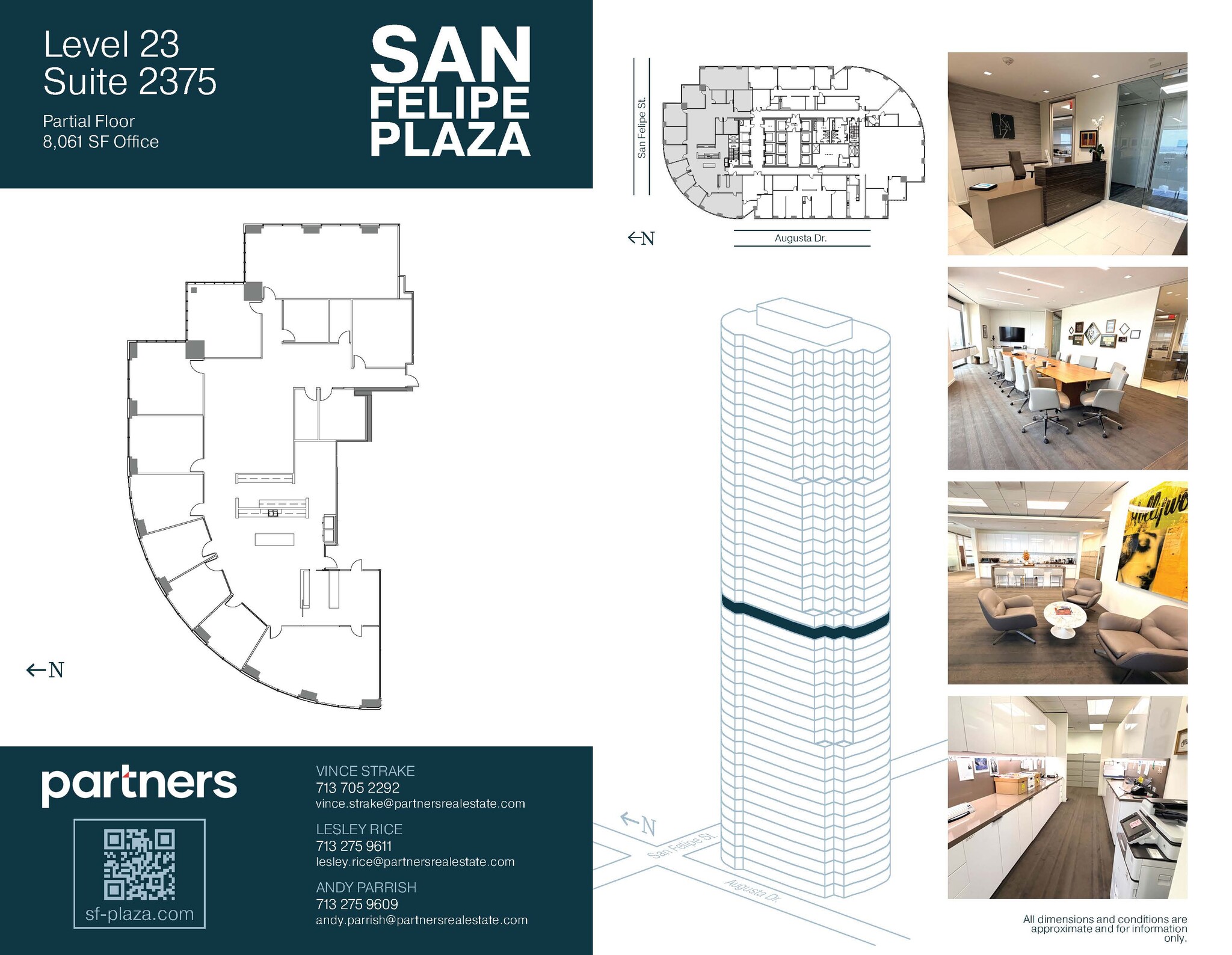 5847 San Felipe St, Houston, TX for lease Floor Plan- Image 1 of 7