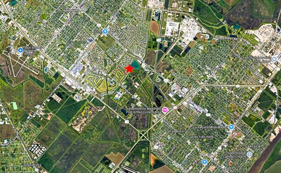 9.74 ACRES 9.74 ACRES LAKE ARTHUR DRIVE, Port Arthur, TX à vendre - Photo du bâtiment - Image 2 de 6