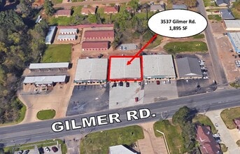 3537 Gilmer Rd, Longview, TX - AERIAL  map view