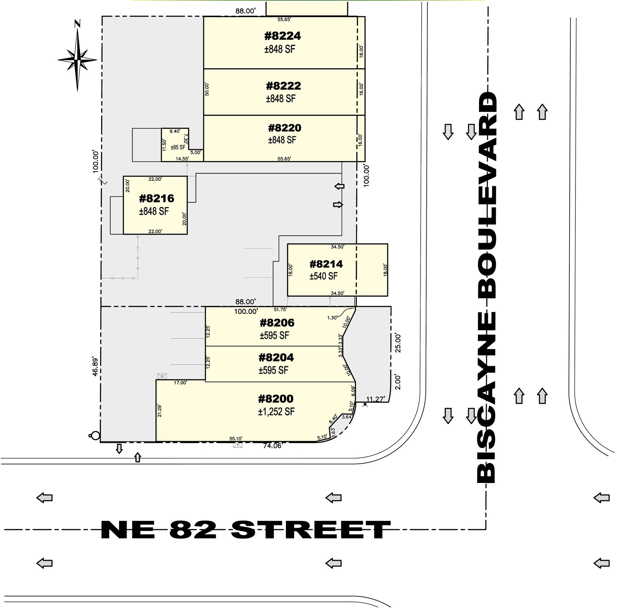 8200-8224 Biscayne Blvd, Miami, FL à louer Autre- Image 1 de 6