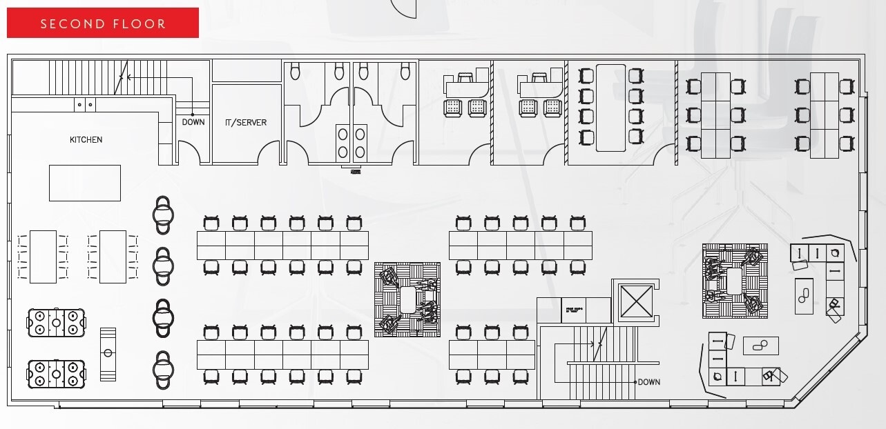 1622 N Highland Ave, Los Angeles, CA for lease Floor Plan- Image 1 of 1