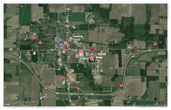 1011-1013 E Spruce St, Abbotsford, WI - Aerial map view