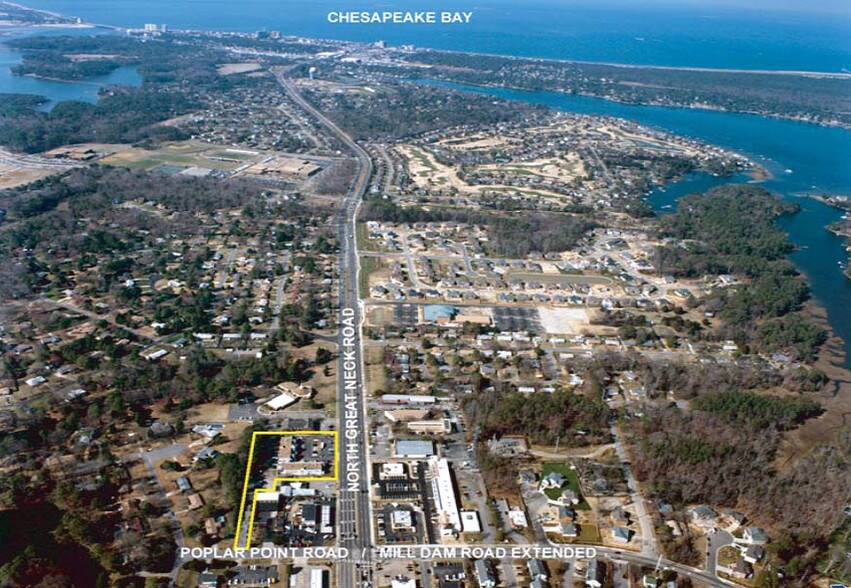 1423-1427 N Great Neck Rd, Virginia Beach, VA à louer - Photo du bâtiment - Image 2 de 2