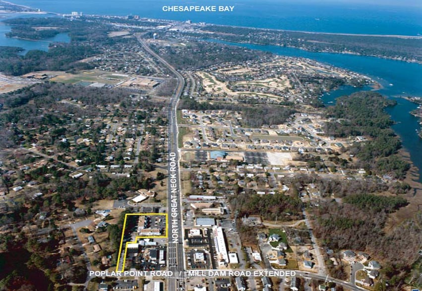 1423-1427 N Great Neck Rd, Virginia Beach, VA à louer - Photo du bâtiment - Image 2 de 2