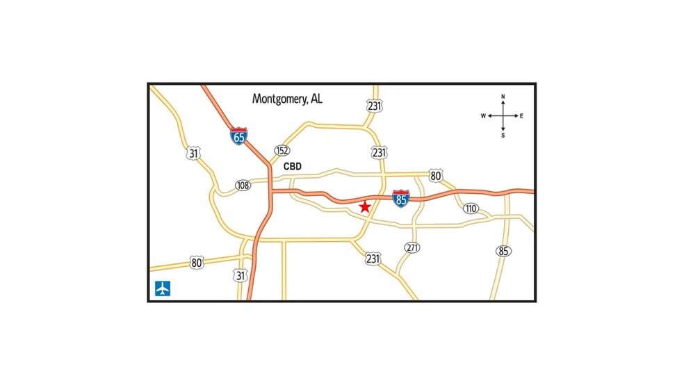 Carmichael Rd/ Woodmere Blvd/ Central Parkway, Montgomery, AL for sale - Building Photo - Image 3 of 3