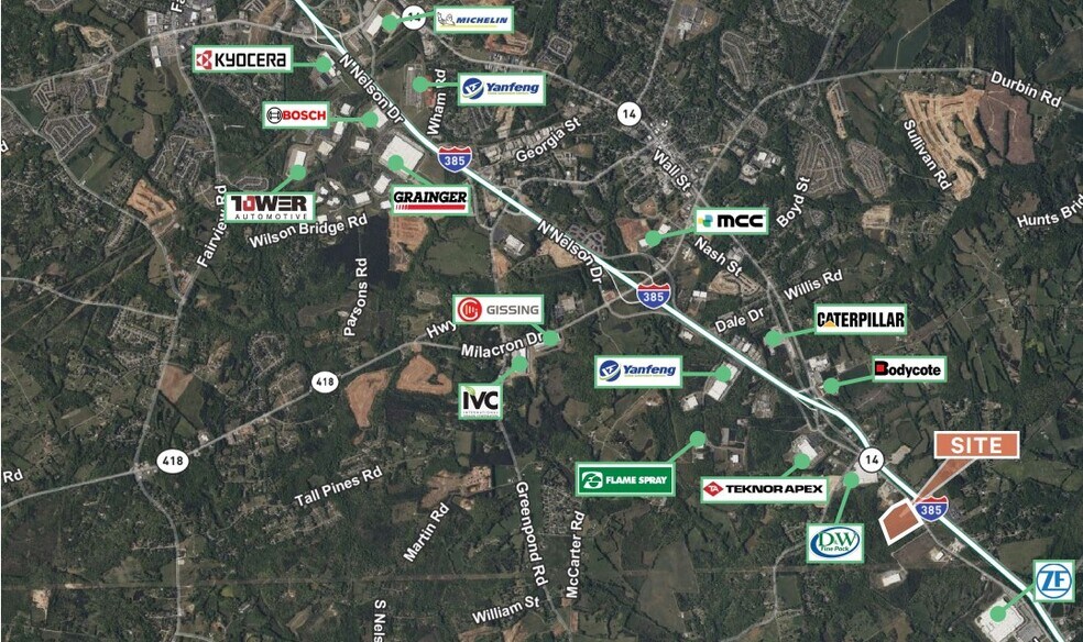 00 N Old Laurens Rd, Gray Court, SC for lease - Building Photo - Image 2 of 2