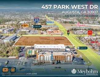 Plus de détails pour 457 Park West Drive, Augusta, GA - Terrain à louer