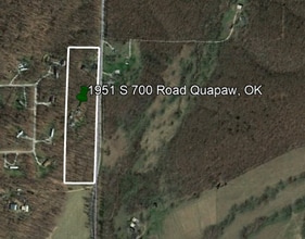 1951 S 700 Rd, Quapaw, OK - AERIAL map view