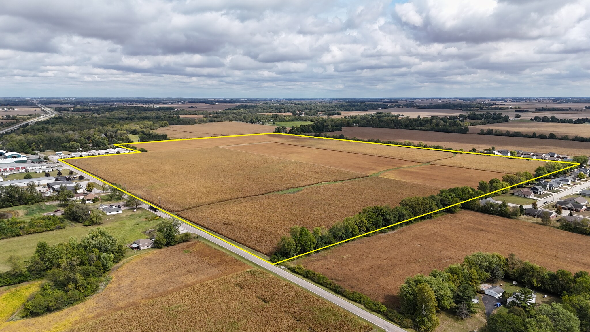 Looney Rd, Piqua, OH à vendre Aérien- Image 1 de 7