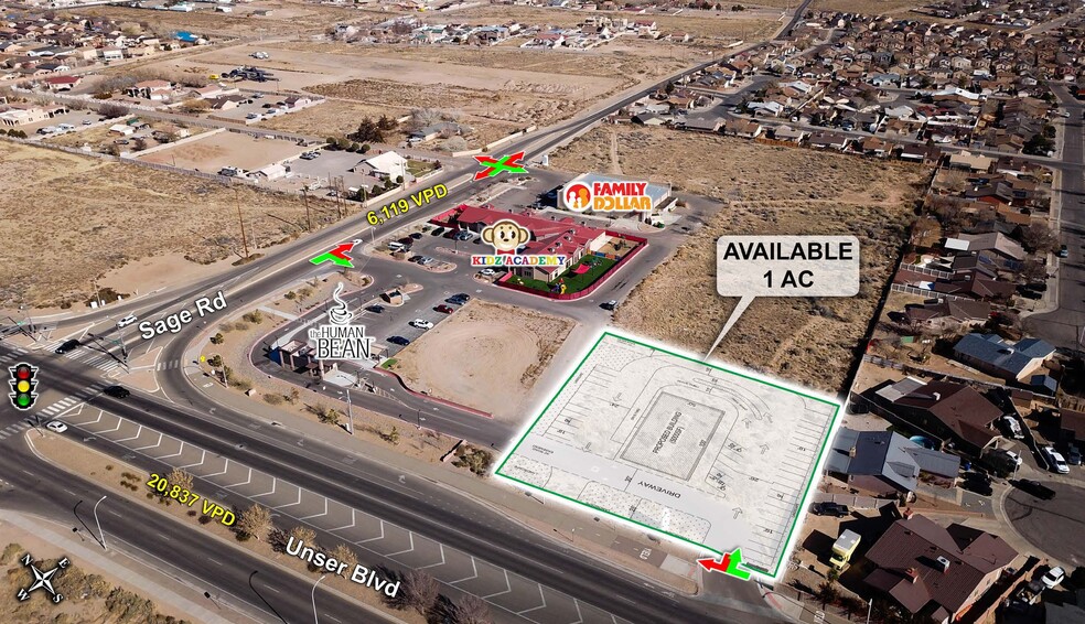 Unser, Albuquerque, NM for sale - Building Photo - Image 1 of 8