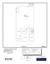 2501 Central Pky, Houston, TX for lease Floor Plan- Image 1 of 1