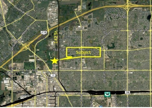 14135 142nd St NW, Edmonton, AB à louer - Aérien - Image 2 de 2