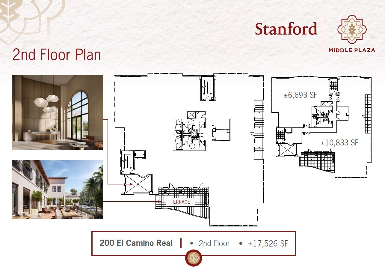 200 El Camino Real, Menlo Park, CA à louer Plan d’étage- Image 1 de 1