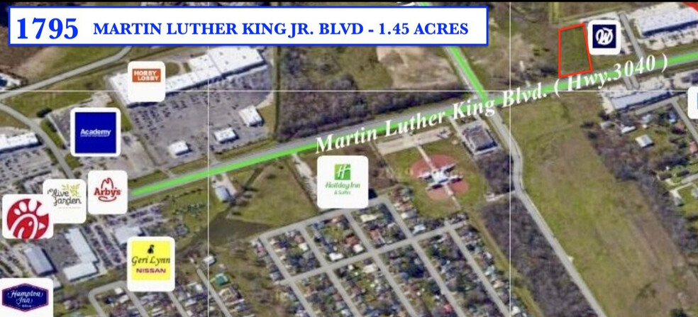 1795 Martin Luther King Jr Blvd, Houma, LA à vendre - Photo principale - Image 1 de 1