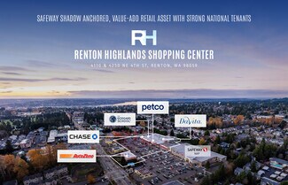 Plus de détails pour 4250 NE 4th St, Renton, WA - Commerce de détail à vendre
