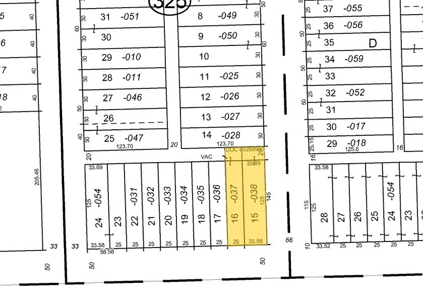 3632 W 95th St, Evergreen Park, IL à louer - Plan cadastral - Image 3 de 4