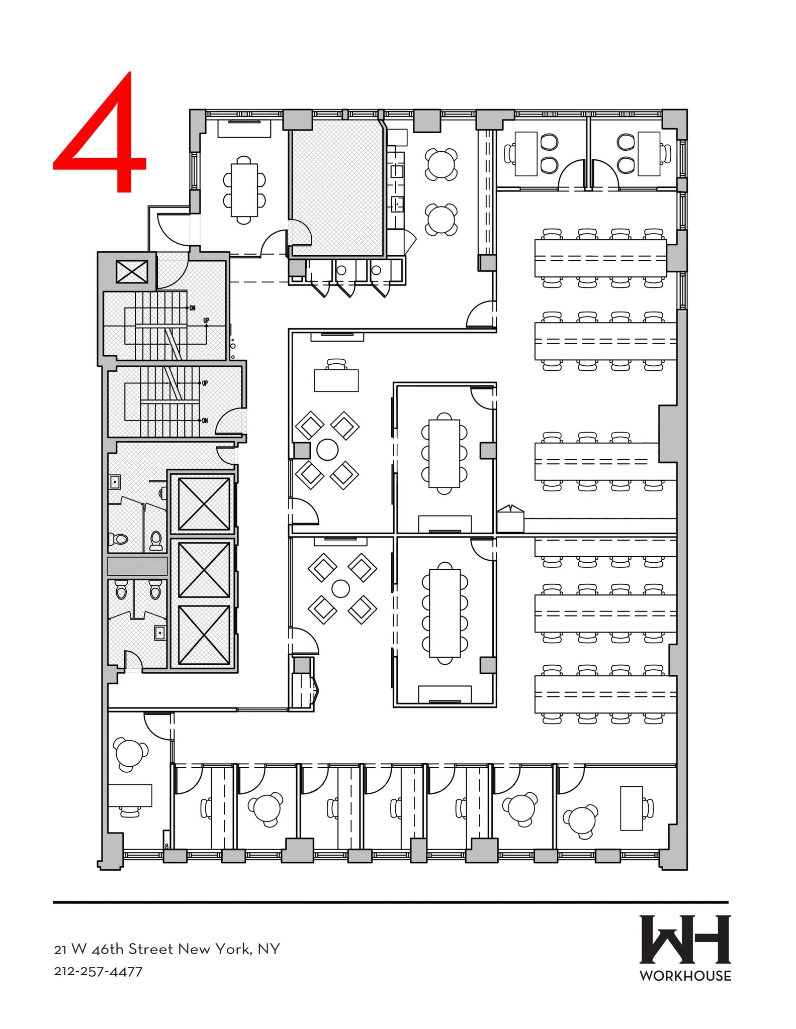 21 W 46th St, New York, NY for lease Site Plan- Image 1 of 2