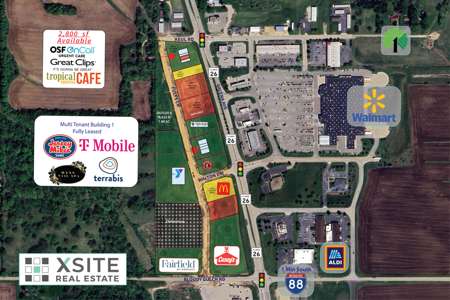 1721 Galena Avenue, Dixon, IL for sale - Aerial - Image 2 of 10