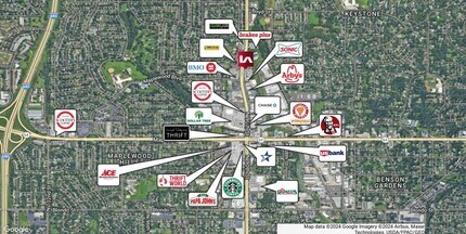 3525 N 90th St, Omaha, NE - AERIAL  map view