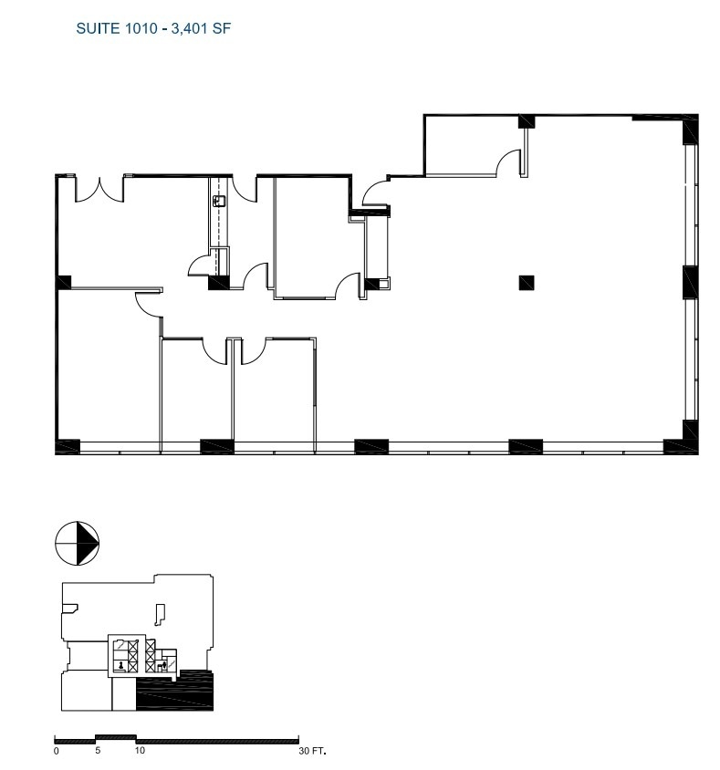 40 University Ave, Toronto, ON à louer Plan d’étage- Image 1 de 1